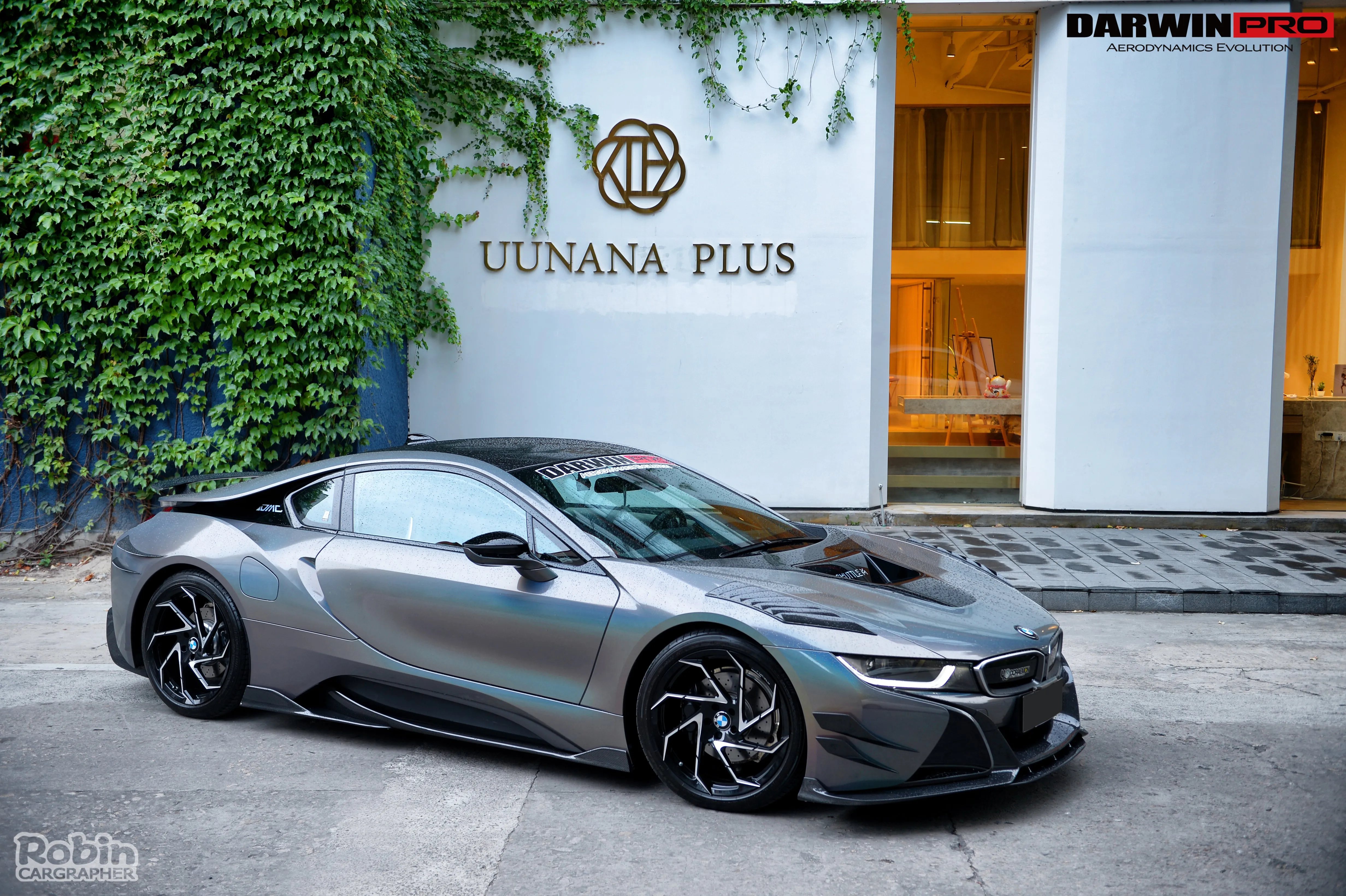 2014-2018 BMW i8 BZK Carbon Fiber Side Skirts