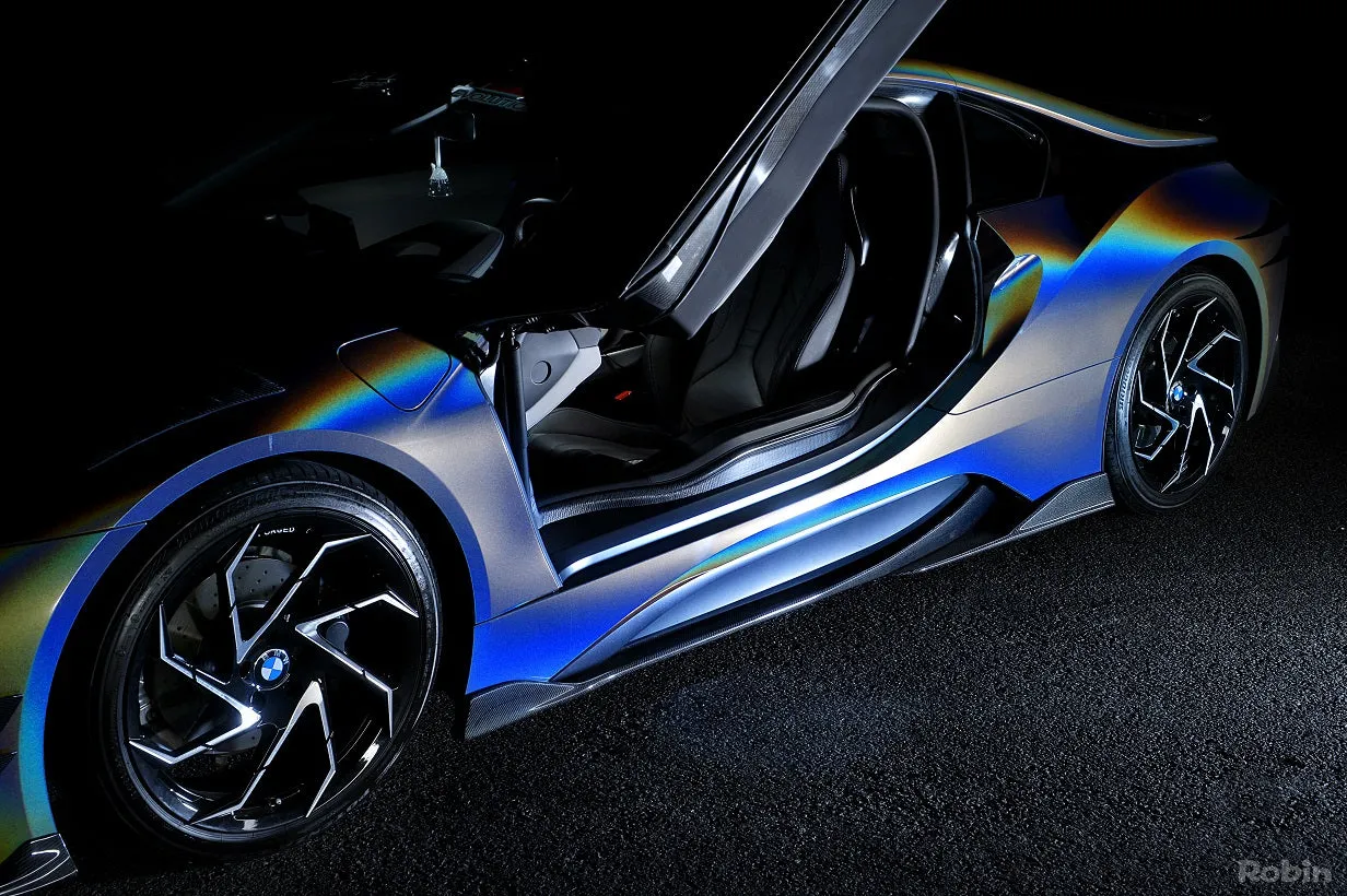 2014-2018 BMW i8 BZK Carbon Fiber Side Skirts