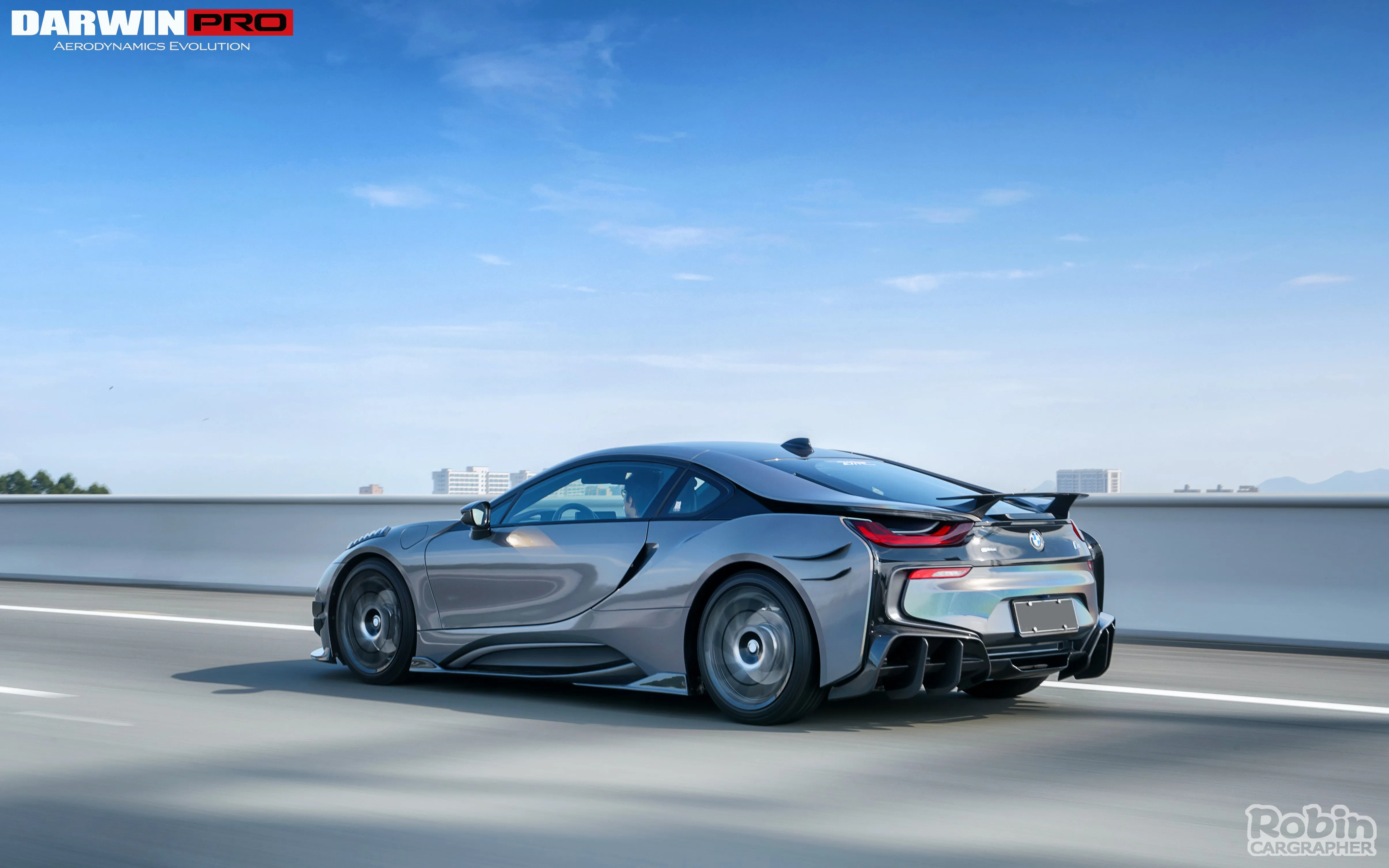 2014-2018 BMW i8 BZK Carbon Fiber Side Skirts