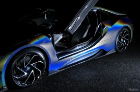2014-2018 BMW i8 BZK Carbon Fiber Side Skirts