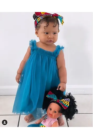 Blue Tulle Dress
