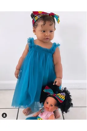 Blue Tulle Dress