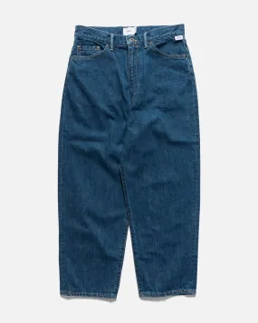 Blues Straight / Trousers / Cotton. Denim Indigo