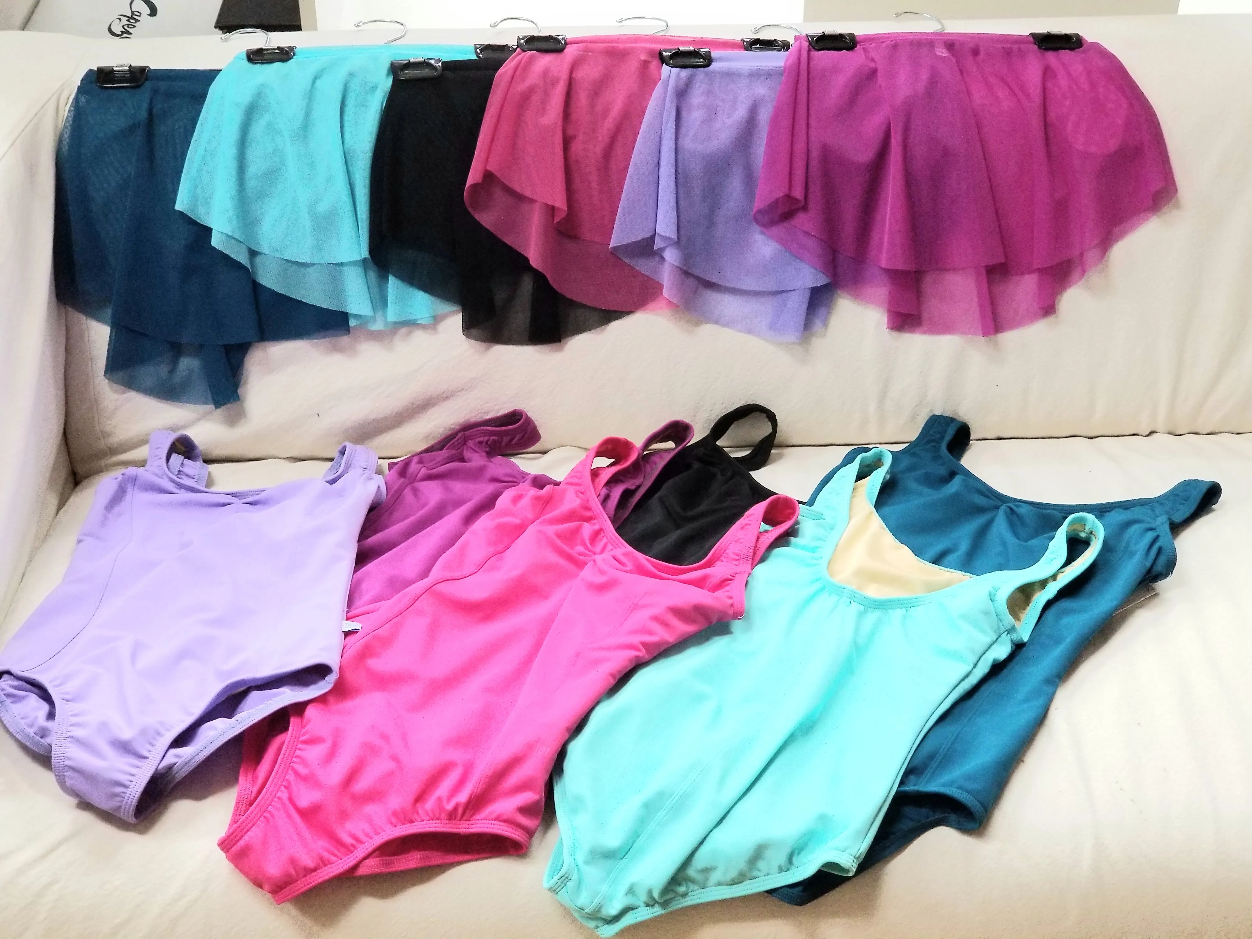 Corps Dancewear Pull On Mesh Skirts