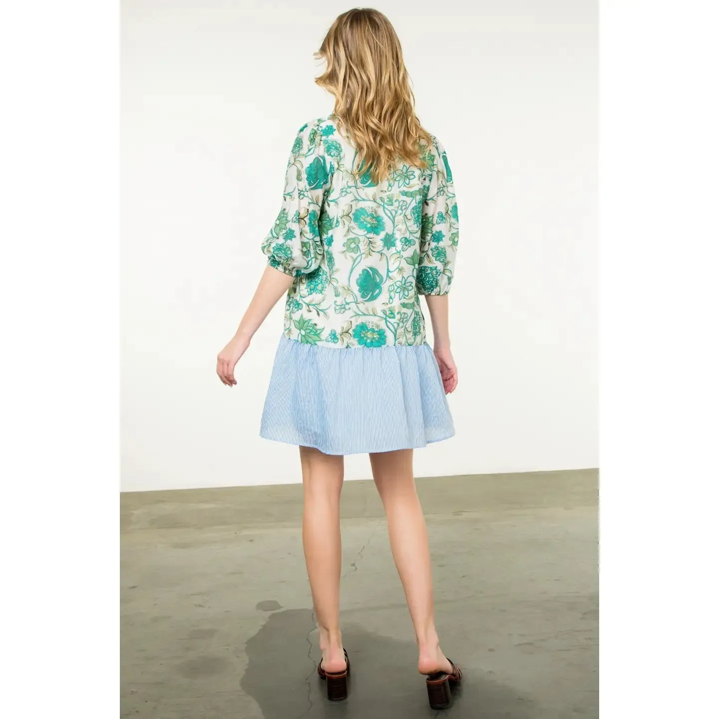 Deborah Floral Print Dress