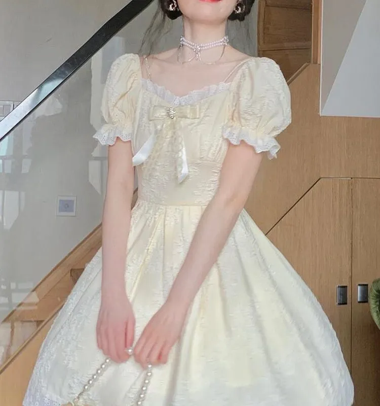 Kawaii Vintage Lace Princess Fairy Dress