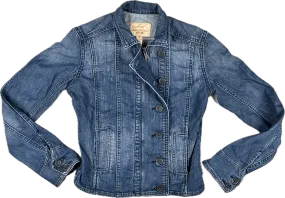 Levis Zip & Button Front Denim Jacket - Size S