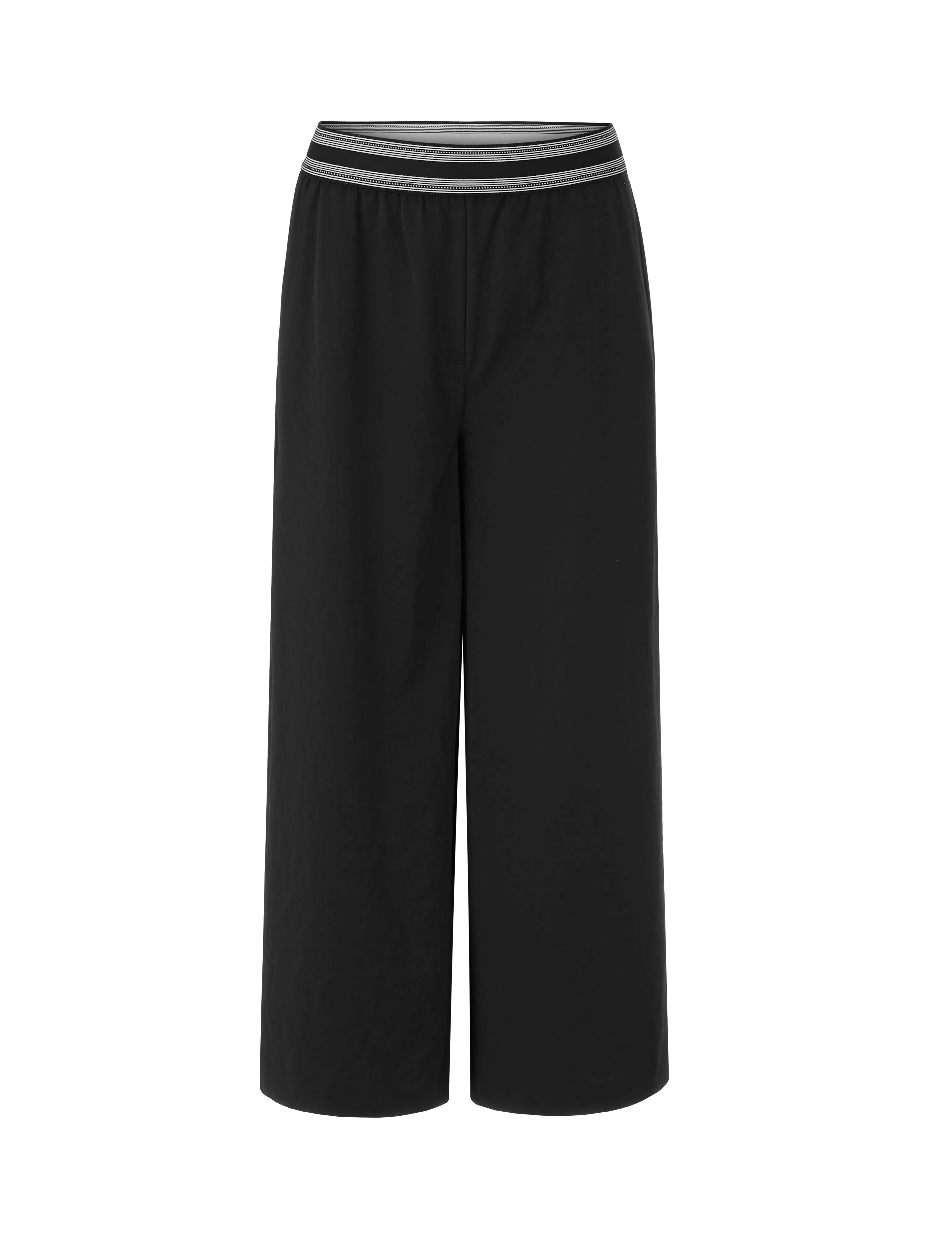 MARC CAIN Black Cropped Trousers