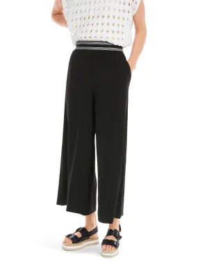 MARC CAIN Black Cropped Trousers