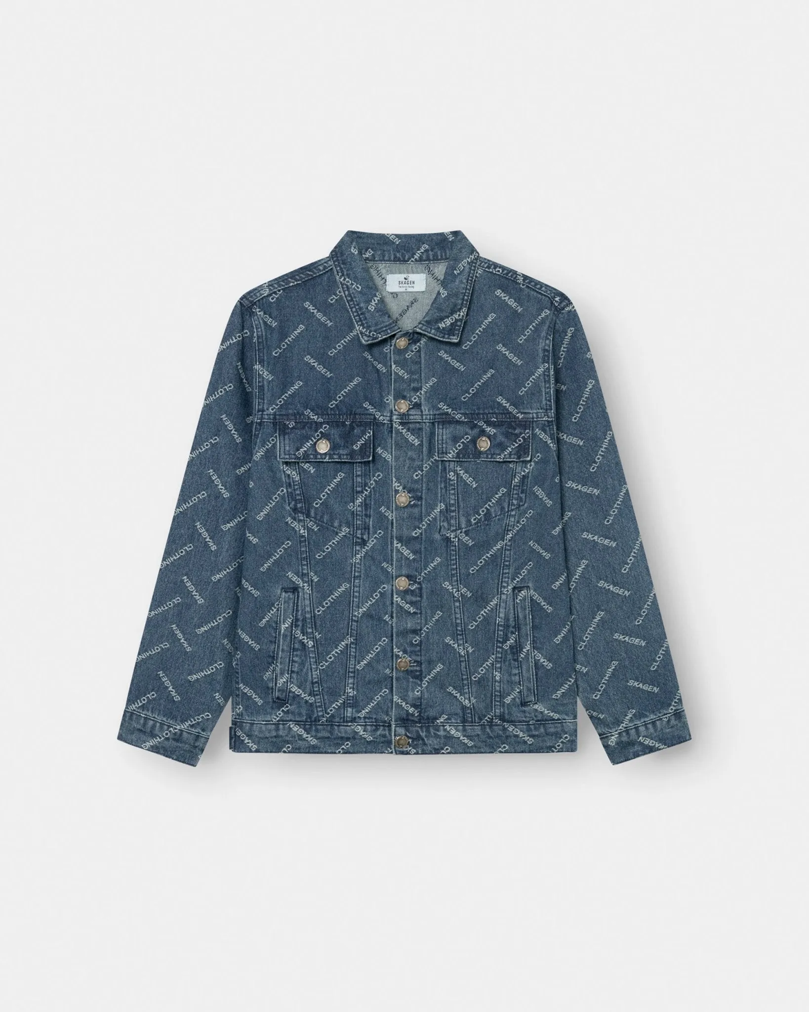 Monogram Denim Jacket Indigo
