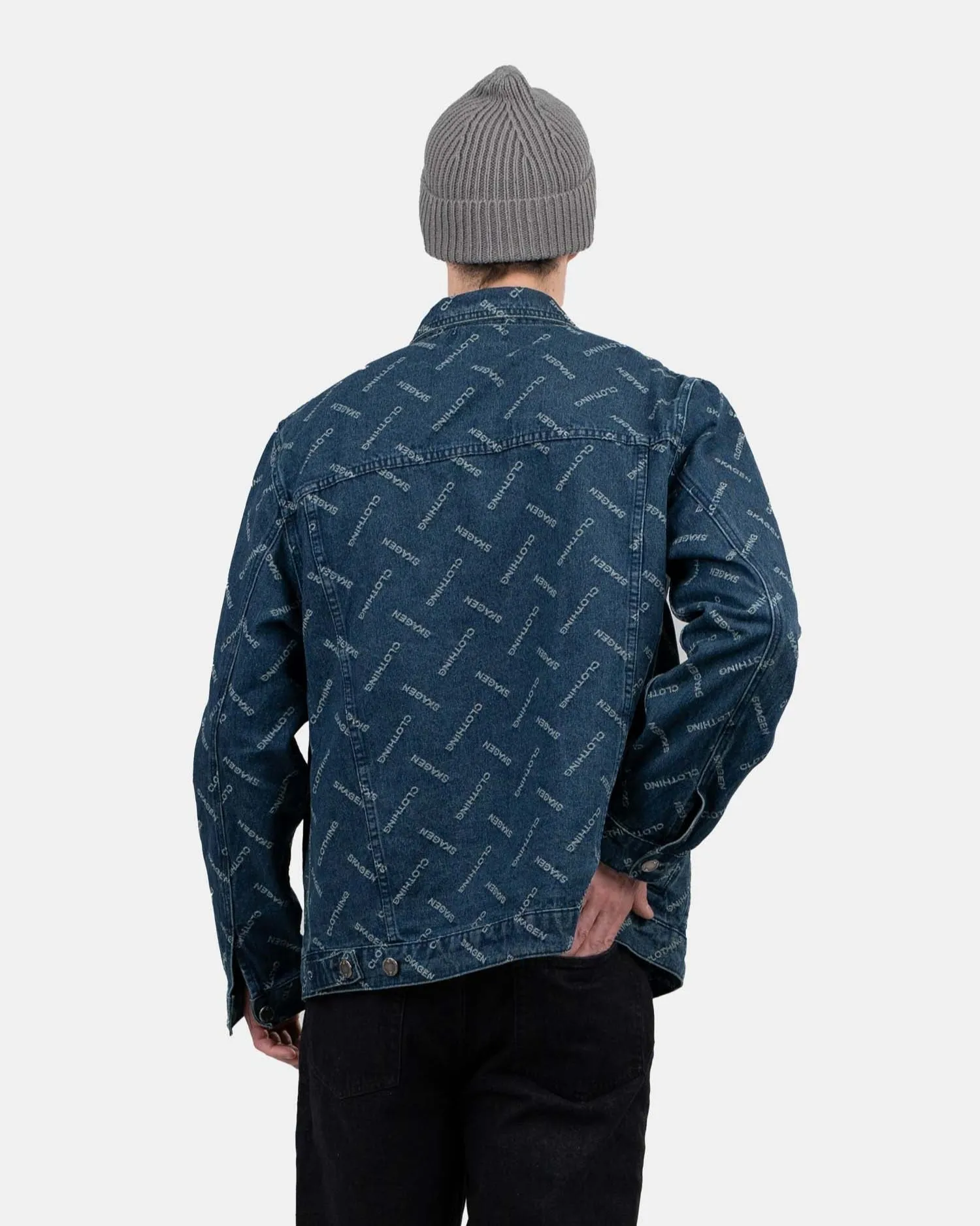 Monogram Denim Jacket Indigo