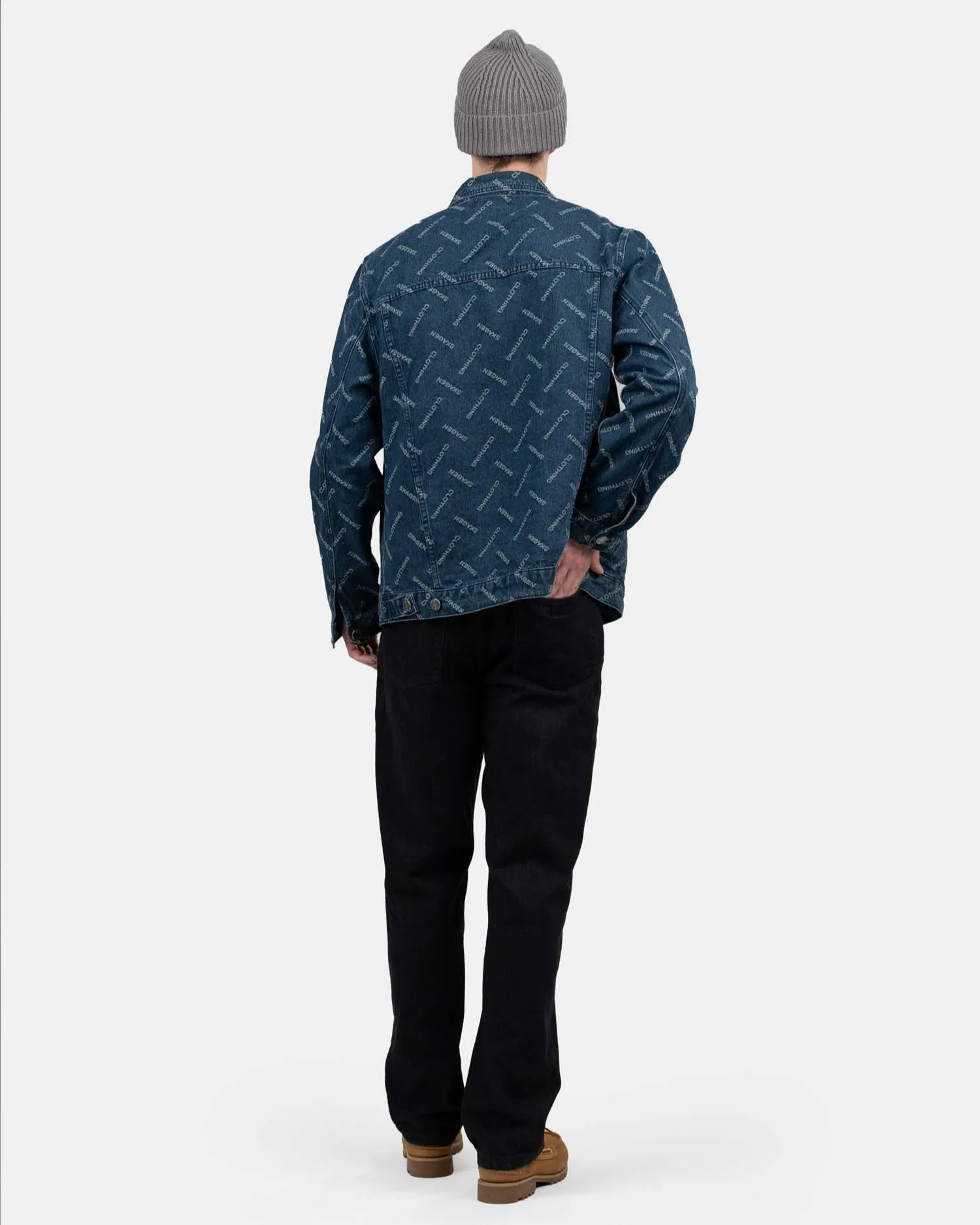 Monogram Denim Jacket Indigo