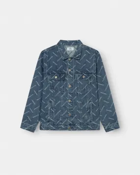 Monogram Denim Jacket Indigo