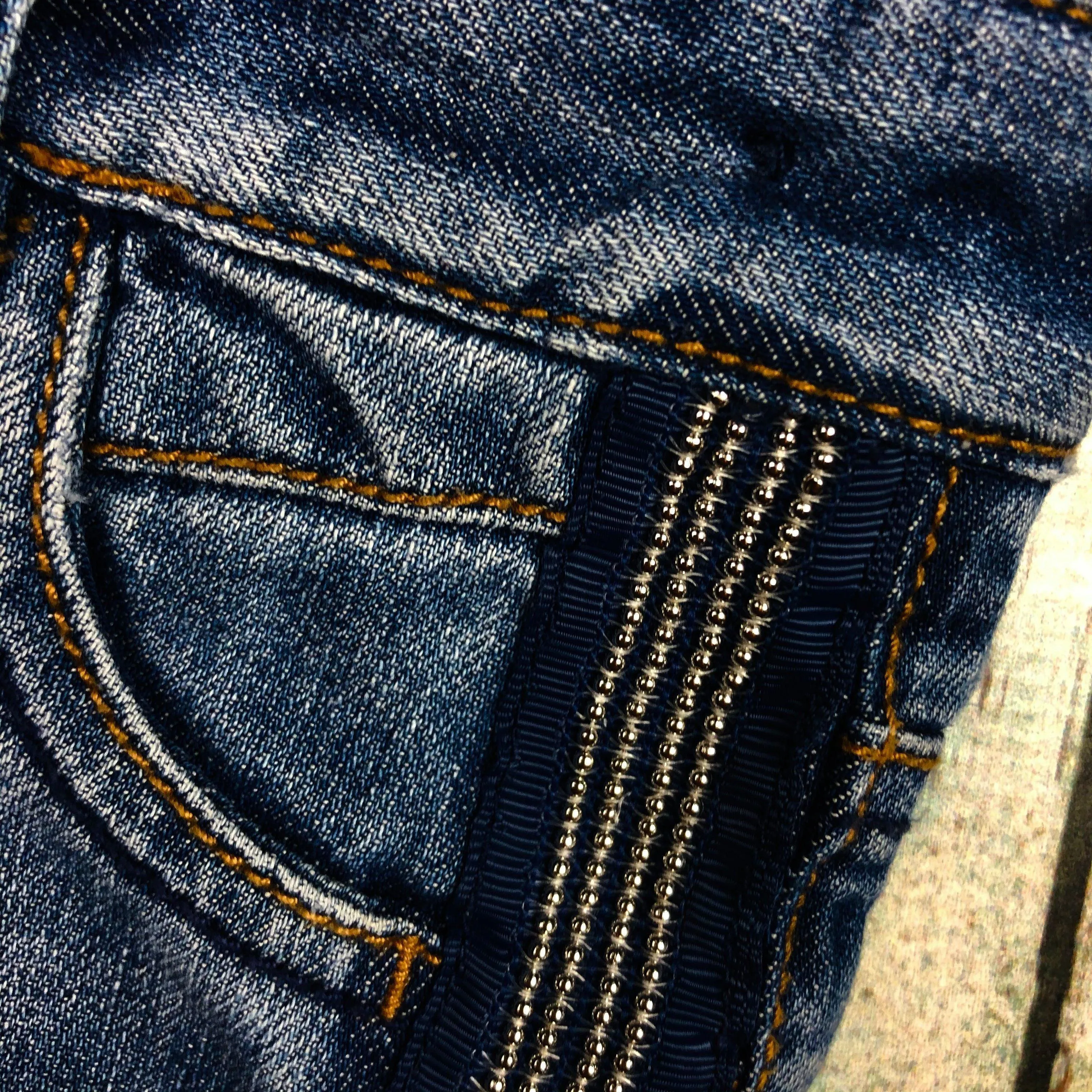 Next Girts Distressed Denim Shorts - Size 4Y