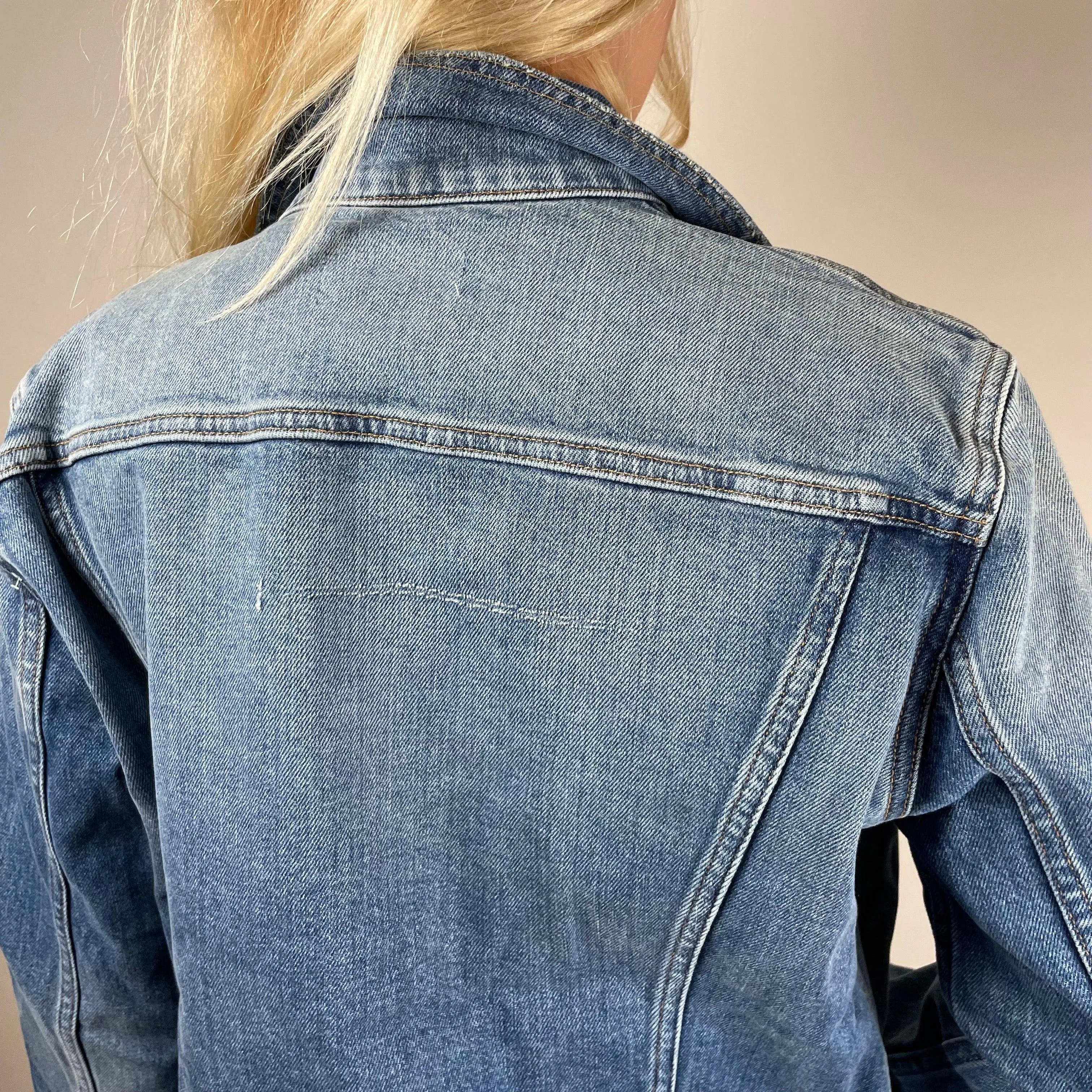 NWT - Frame 'Le Vintage' Stretch  Denim Jacket $319 - Size M