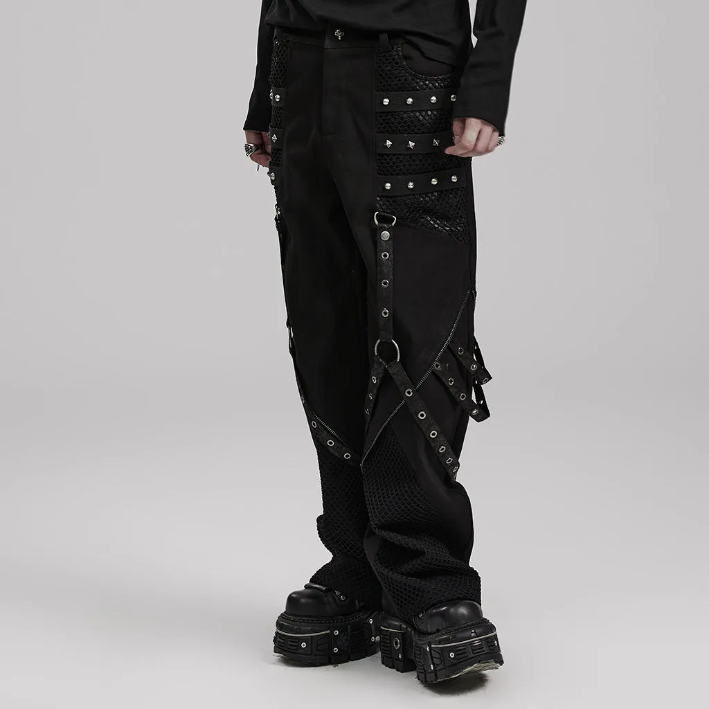 Punk wide leg trousers WK-602XCM