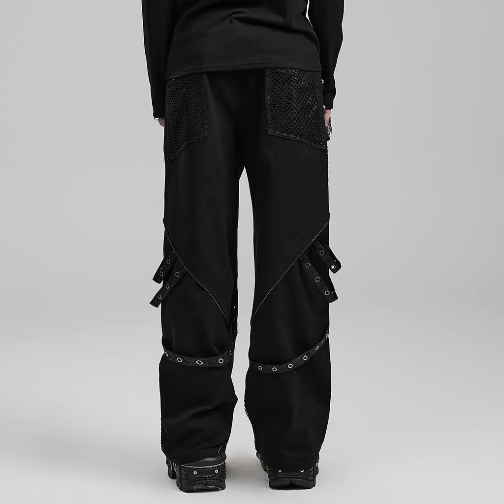 Punk wide leg trousers WK-602XCM