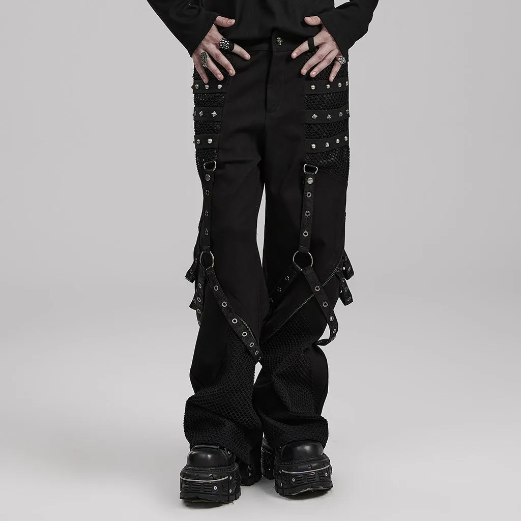 Punk wide leg trousers WK-602XCM