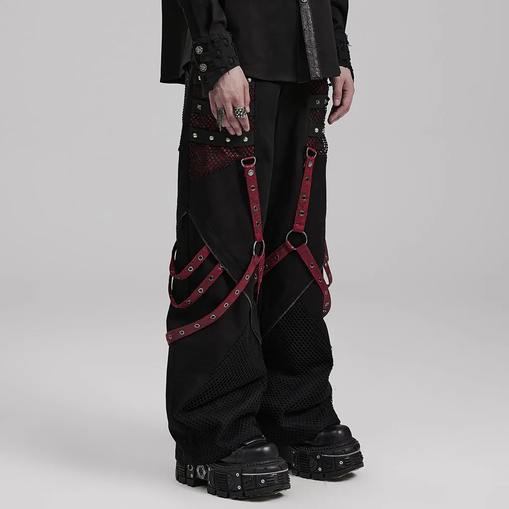 Punk wide leg trousers WK-602XCM