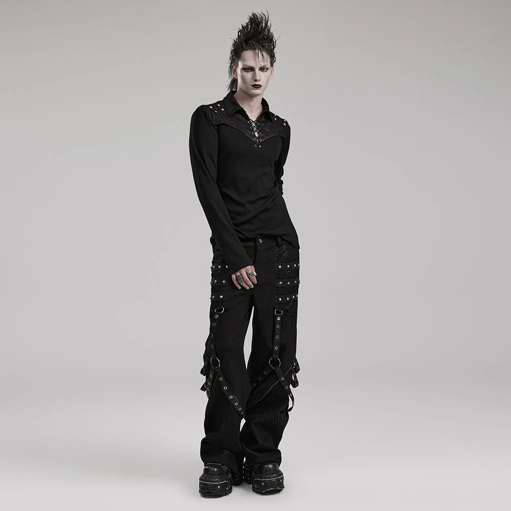 Punk wide leg trousers WK-602XCM